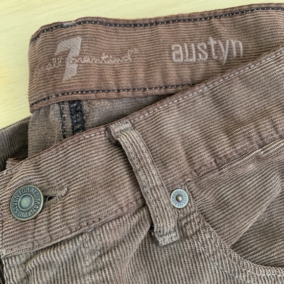 7 For All Mankind Corduroy Pants - Picture 3 of 4